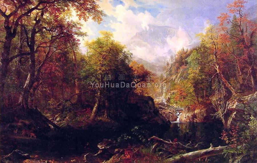 The Emerald Pool - 阿尔伯特·比尔施塔特